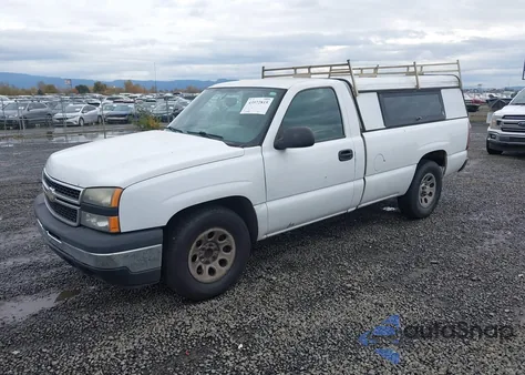 2007 Chevrolet Silverado 1500 Classic Work Truck from USA, damaged, VIN 3GCEC14X07G241573